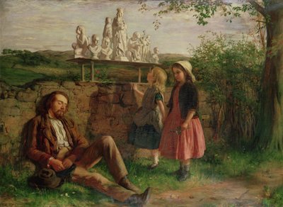 The Italian Image Seller by Hugh Cameron